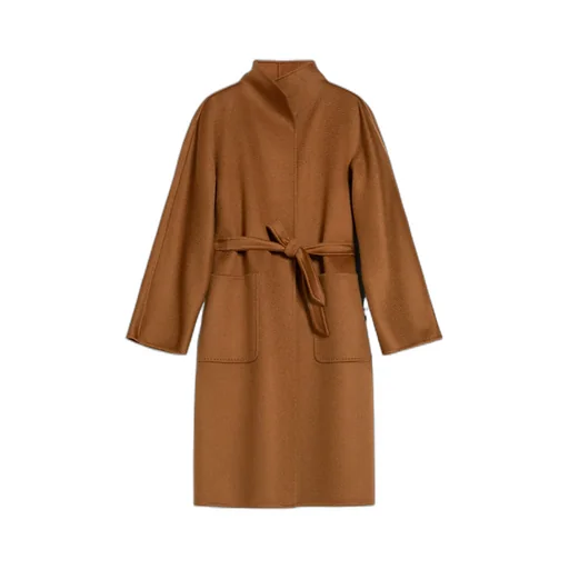Lilia Belted Long-Sleeved Coat