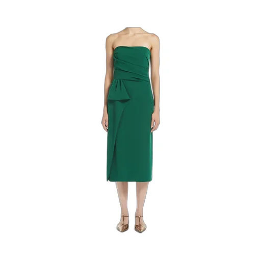 Strapless Midi Dress