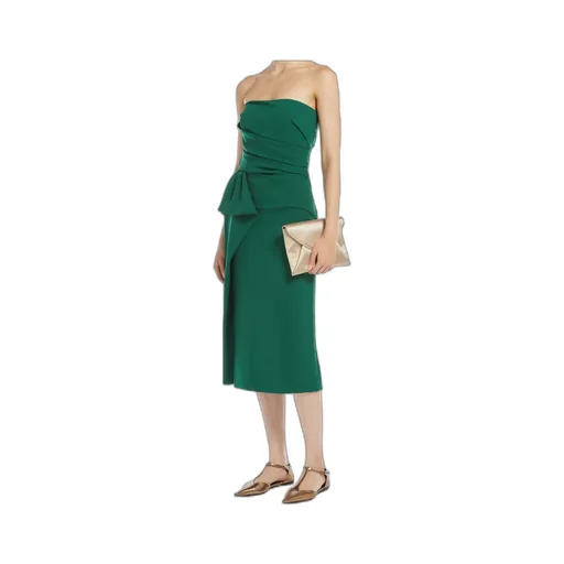 Strapless Midi Dress