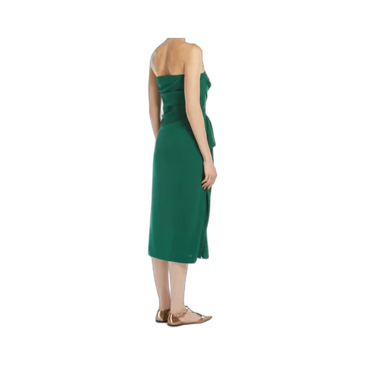Strapless Midi Dress