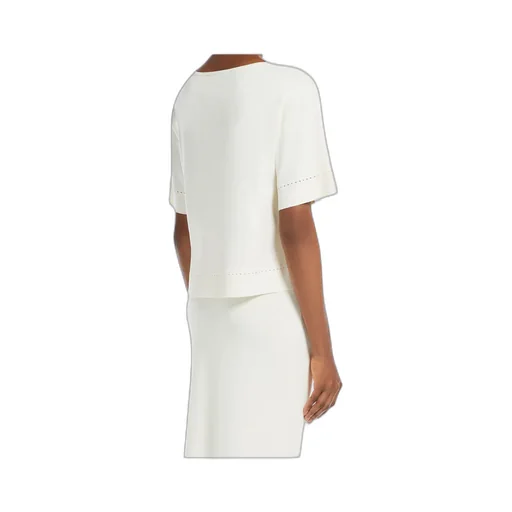 Viscose Boat-Neck Sweater