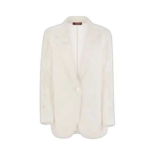 Angizia Embroidered Oversized Jacket