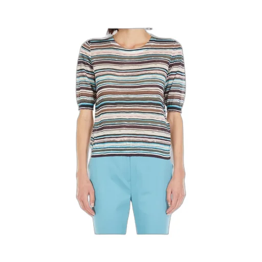 Comodo Striped Crewneck Top