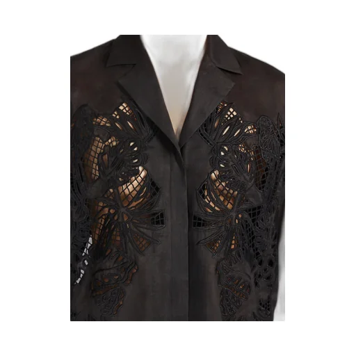 Legno Embroidered Button-Up Shirt