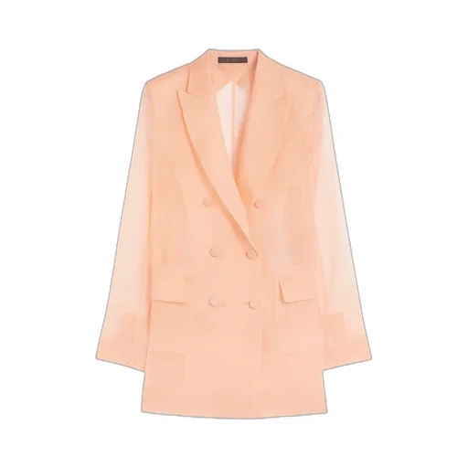 Pianoforte Esopo Double-Breasted Long-Sleeved Jacket