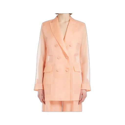 Pianoforte Esopo Double-Breasted Long-Sleeved Jacket