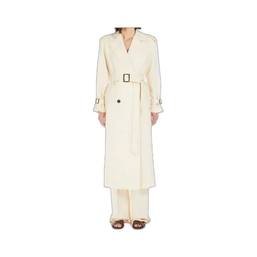Studio Double-Breasted Belted Coat