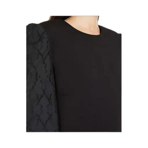 Mini-Dress In Wool And Jacquard Canvas
