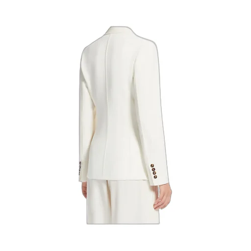Fitted Cotton Blazer
