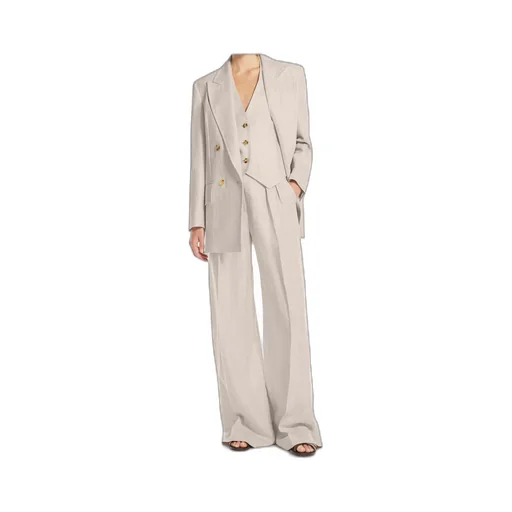 Gerla Double-Breasted Long-Sleeved Jacket