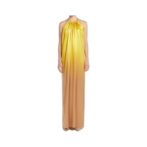 Deruta Halterneck Sleeveless Dress