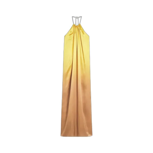 Deruta Halterneck Sleeveless Dress