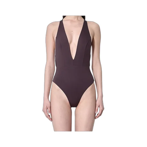 Cristel V-Neck One-Piece Swimsuit