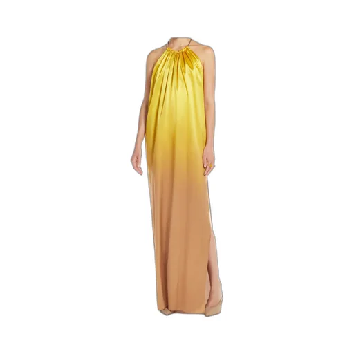 Deruta Halterneck Sleeveless Dress