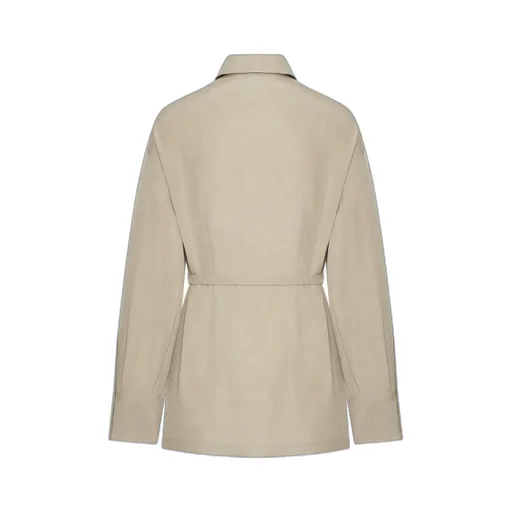 Affari Oversized Belted Shirt