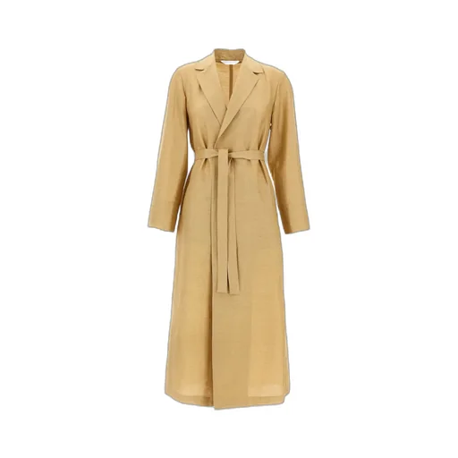 Meandro Belted Long Coat