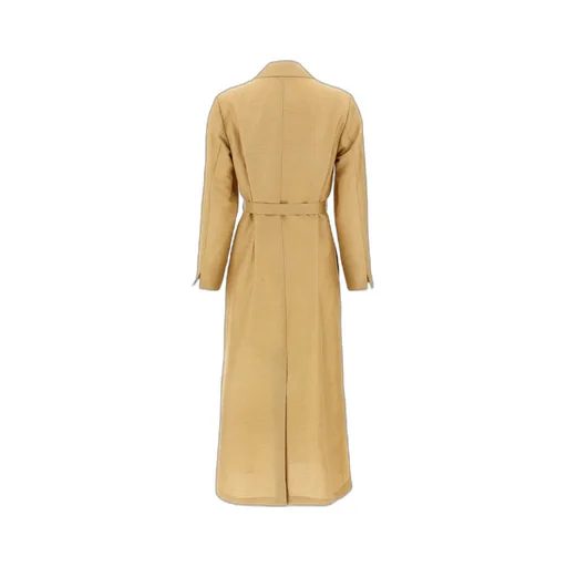Meandro Belted Long Coat
