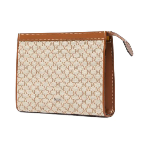 Mmtrousses Logo Plaque Zip-Up Wallet