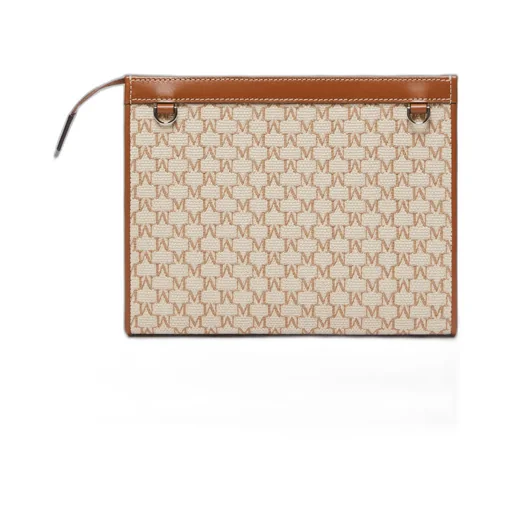 Mmtrousses Logo Plaque Zip-Up Wallet