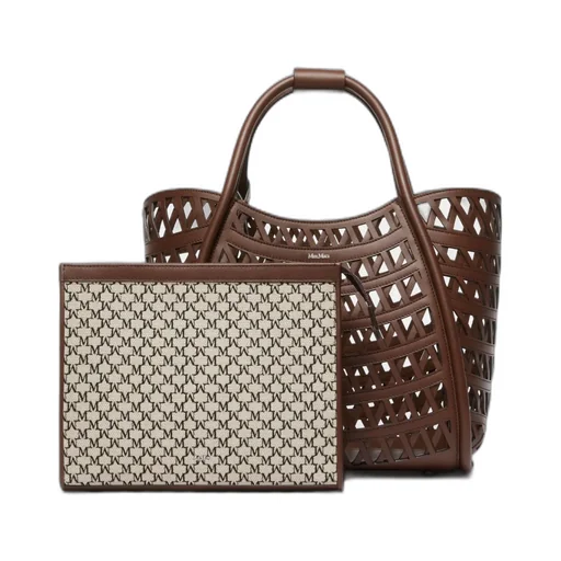 Woven Top Handle Bag