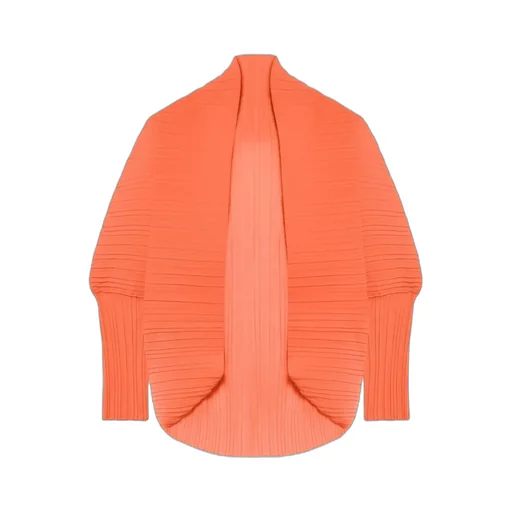 Vesuvio Pleated Open Front Shrug