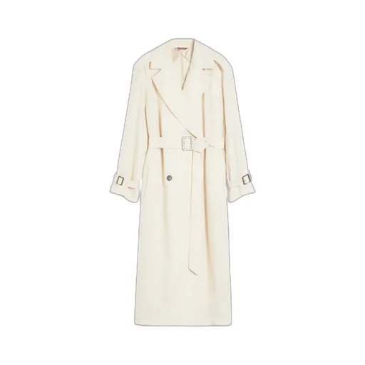 Studio Double-Breasted Belted Coat
