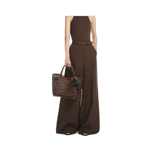 Woven Top Handle Bag