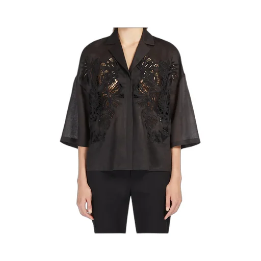 Legno Embroidered Button-Up Shirt