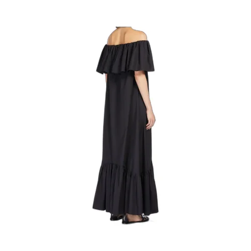 Studio Ruffled Detail Petali Maxi Dress
