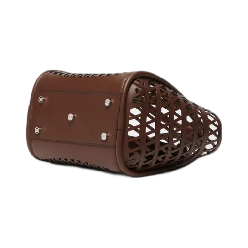 Woven Top Handle Bag