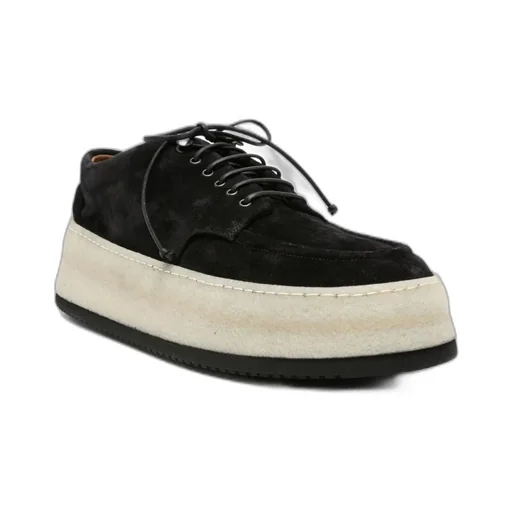 Round-Toe Derby Shoes