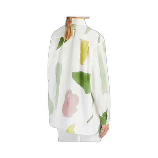 Printed Oversized Blouse