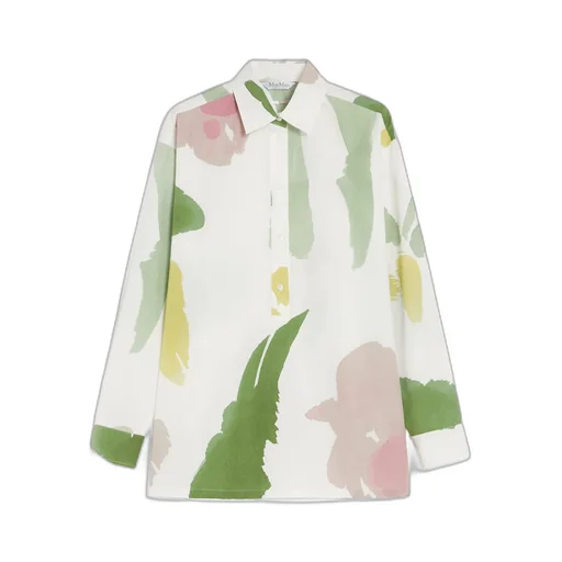 Printed Oversized Blouse
