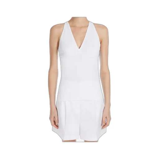 Armida V-Neck Sleeveless Top