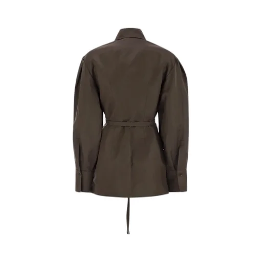 Affari Oversized Belted Shirt