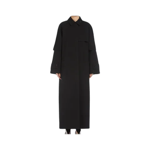 Agamia Belted Long-Sleeved Coat