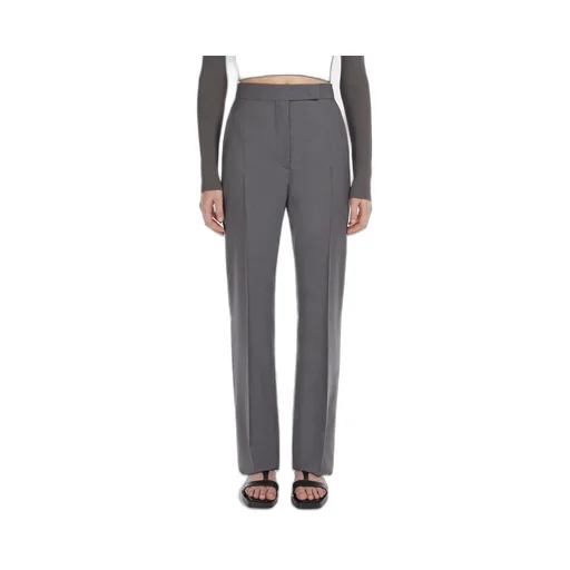 Straight-Cut Wool, Mohair And Silk Trousers