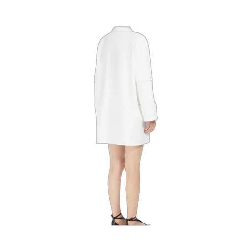 Button Detailed Long-Sleeved Coat