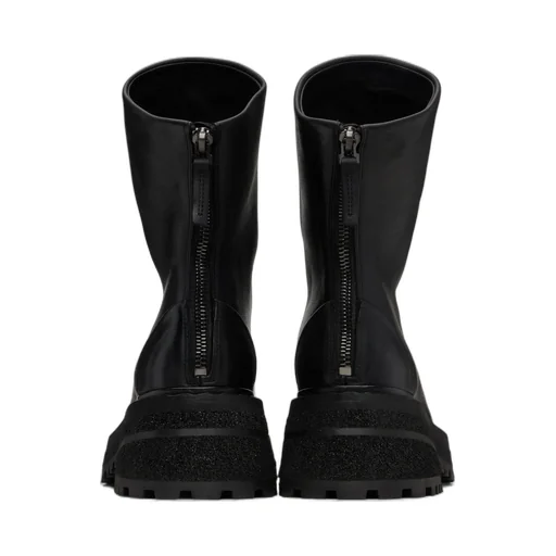 Wedge Zipped Ankle Boots