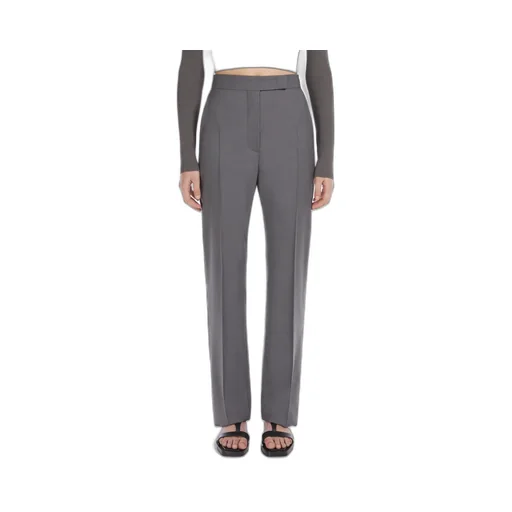 Straight-Cut Wool, Mohair And Silk Trousers
