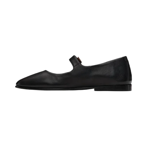 Scivolo Leather Ballet Flats