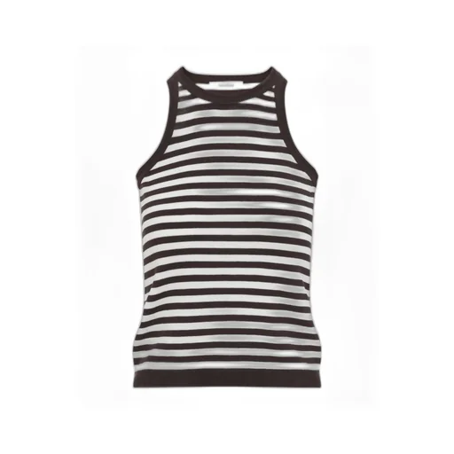 Arnes Striped Ribbed Tank Top