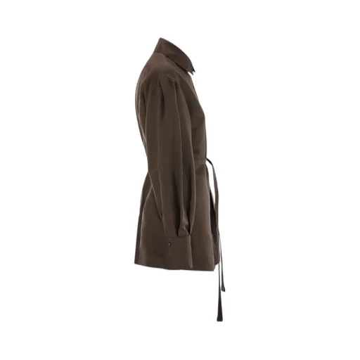 Affari Oversized Belted Shirt