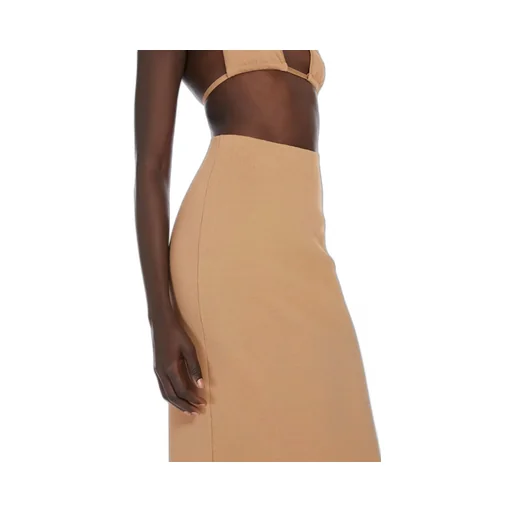 High Waisted Maxi Skirt