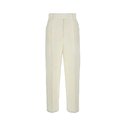 Efedra Pleated Straight Leg Trousers