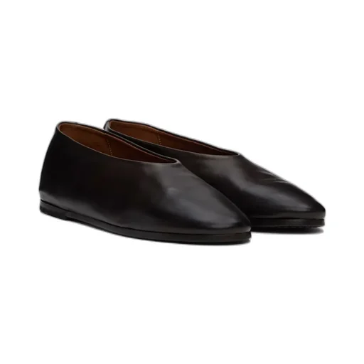 Coltellaccio Round-Headed Ballet Flats