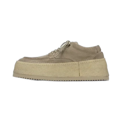 Low-Cut Casual Shoes With Lace Front