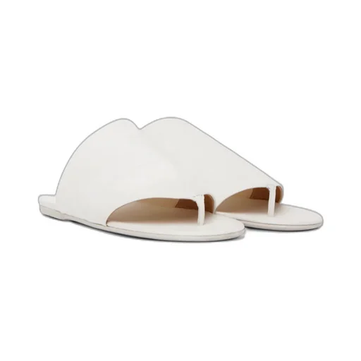 Asymmetrical Toe Slippers