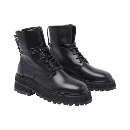 Lace-Up Ankle Boots