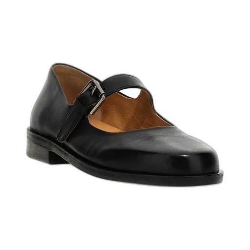 Round-Headed Mary Jane Shoes